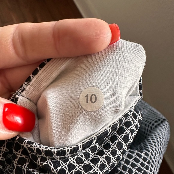 Lululemon Wunder Under Pant lll in Fall Net sz: 10 - Picture 8 of 11